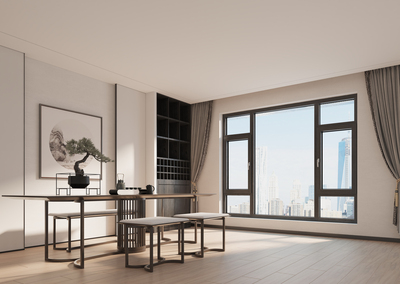 106斷橋系統平開窗